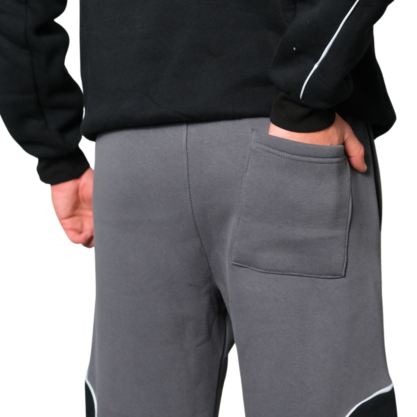 Siyah Baggy Eşofman Takımı